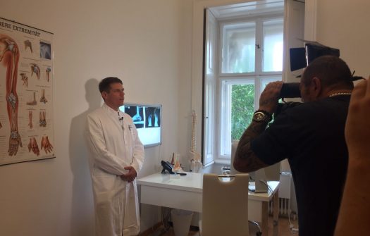 Wieder das Fernsehen zu Gast – diesmal das Team von RTL